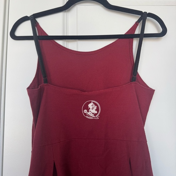 Flying Colors Florida State FSU Garnate Women's Skater Mini Dress - Picture 3 of 5